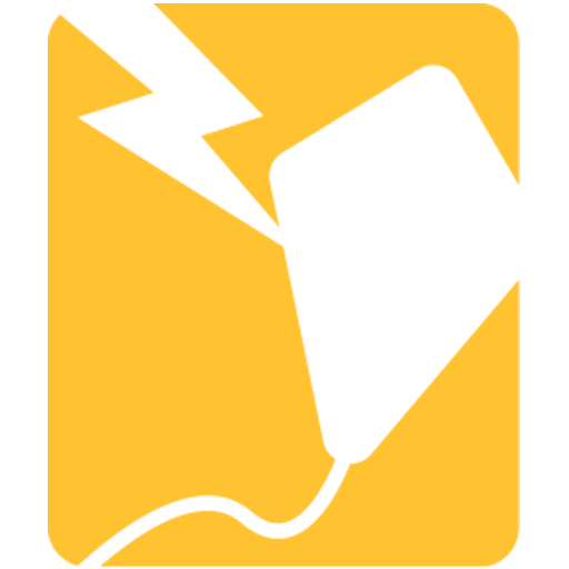 Yellow sun symbol with rays extending outward in a circular pattern.