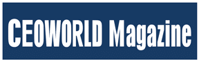 CEOWORLD Magazine logo with bold white text on a dark blue rectangular background.